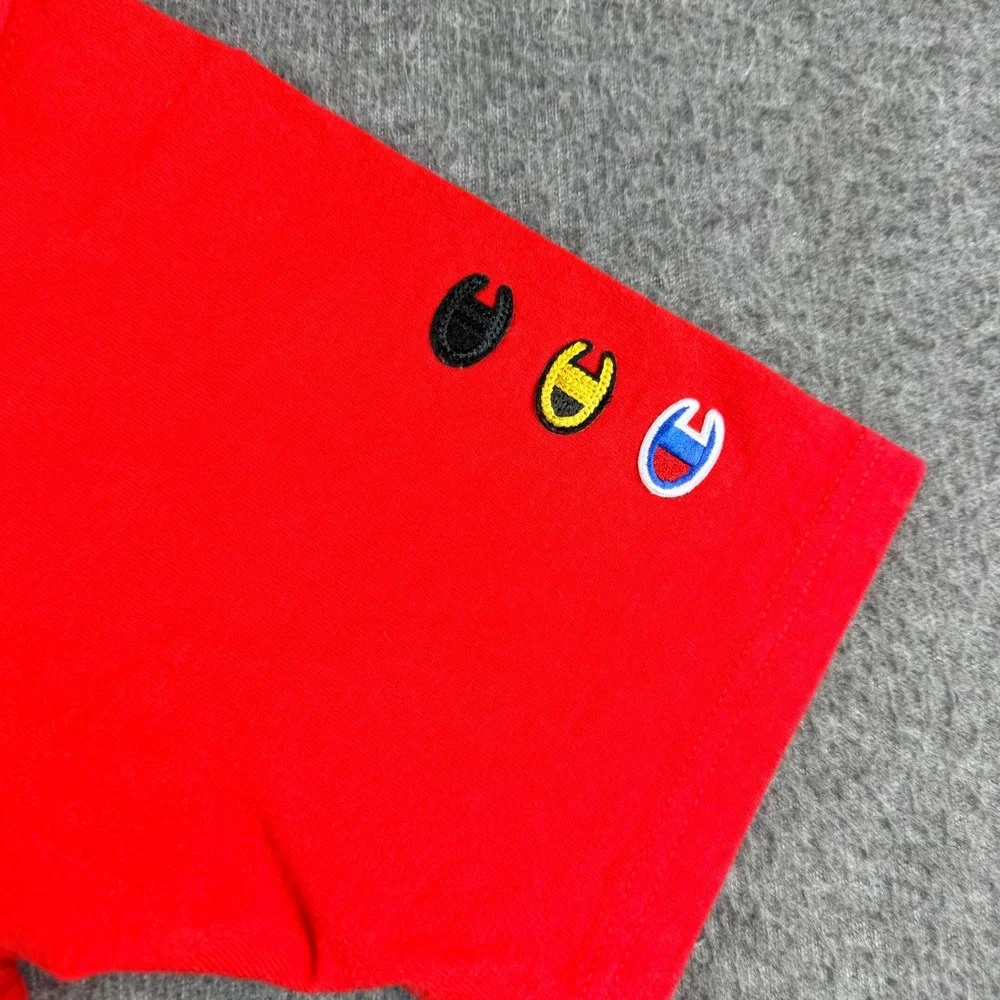 Champion X Muhammad Ali Red Graphic T-Shirt S Small GT19T 2WC The Greatest Mens - Picture 7 of 12